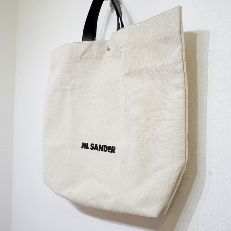 JIL SANDER 24SS リネンキャンバス生地 トートバッグ JIL SANDER 24SS リネンキャンバス生地 トートバッグ