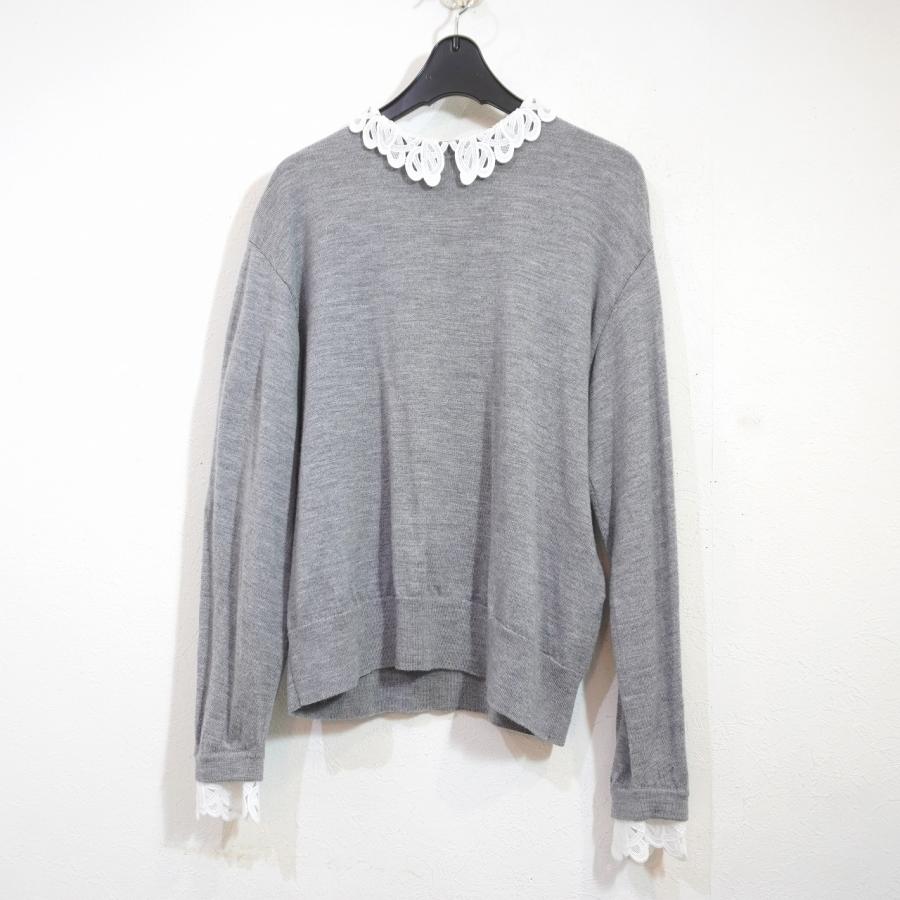 23区エンブロイダリーニット 極美品 23区レース襟ニット 2024年製 23区エンブロイダリーニット 極美品 23区レース襟ニット 2024年製 23区