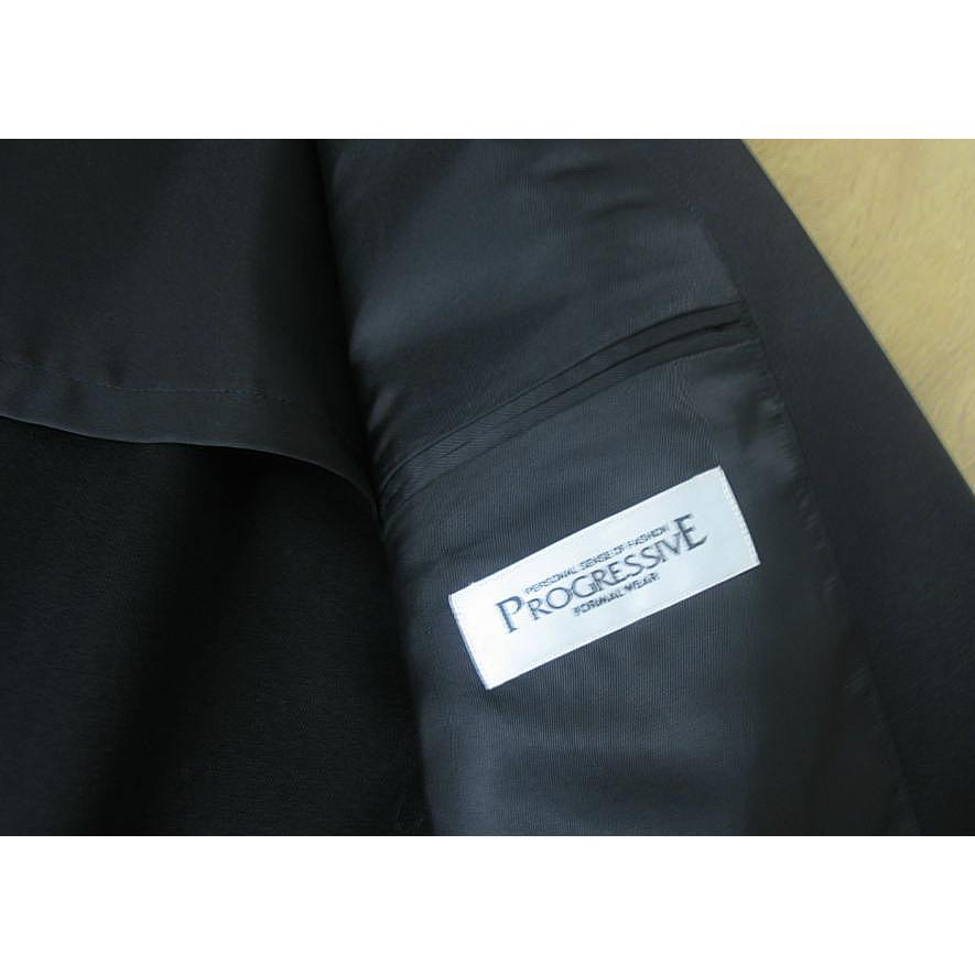メンズ礼服 本格的タキシード ピークドラペル PROGRESSIVE 日本製 6945