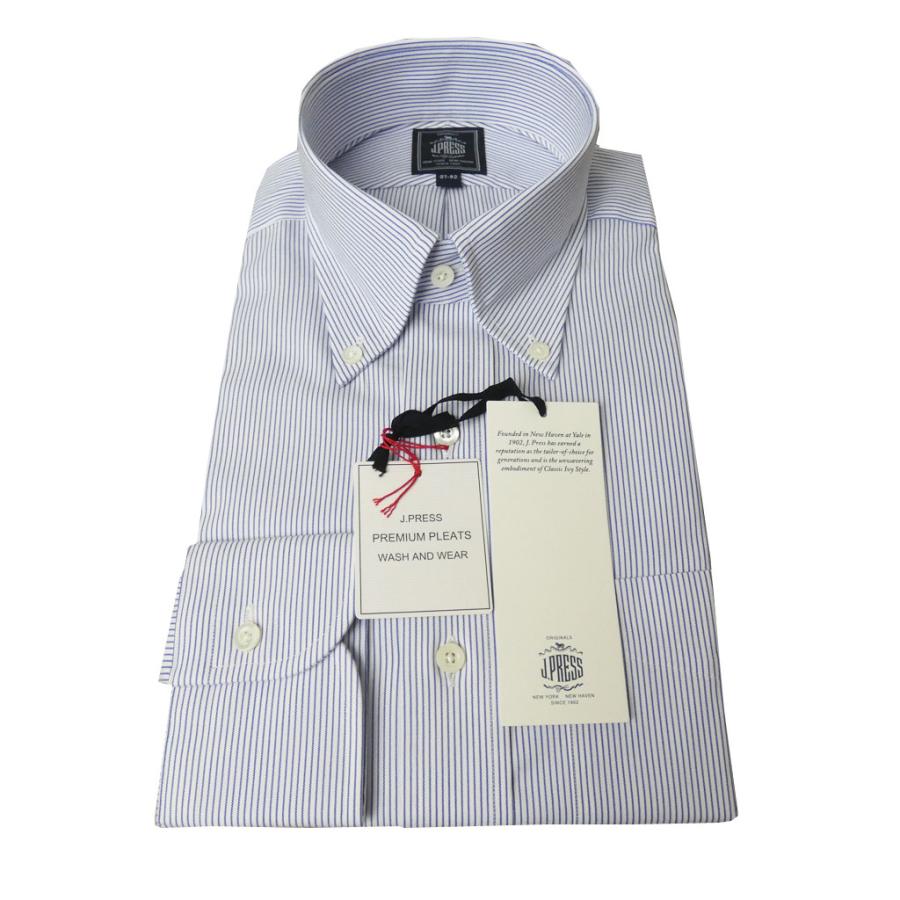 新品　J.PRESS ジェイプレス　長袖　ボタンダウンシャツ　白色　43　XL 新品 J.PRESS ジェイプレス 長袖 ボタンダウンシャツ 白色 43 XL