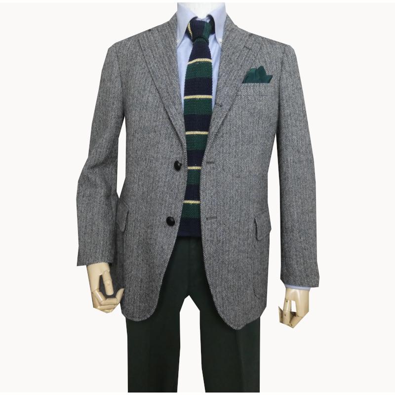 JPRESS 3つボタン段返りツイードジャケット J.PRESS メンズ ツイード ジャケット 秋冬 トラッド1型 段返り3つ