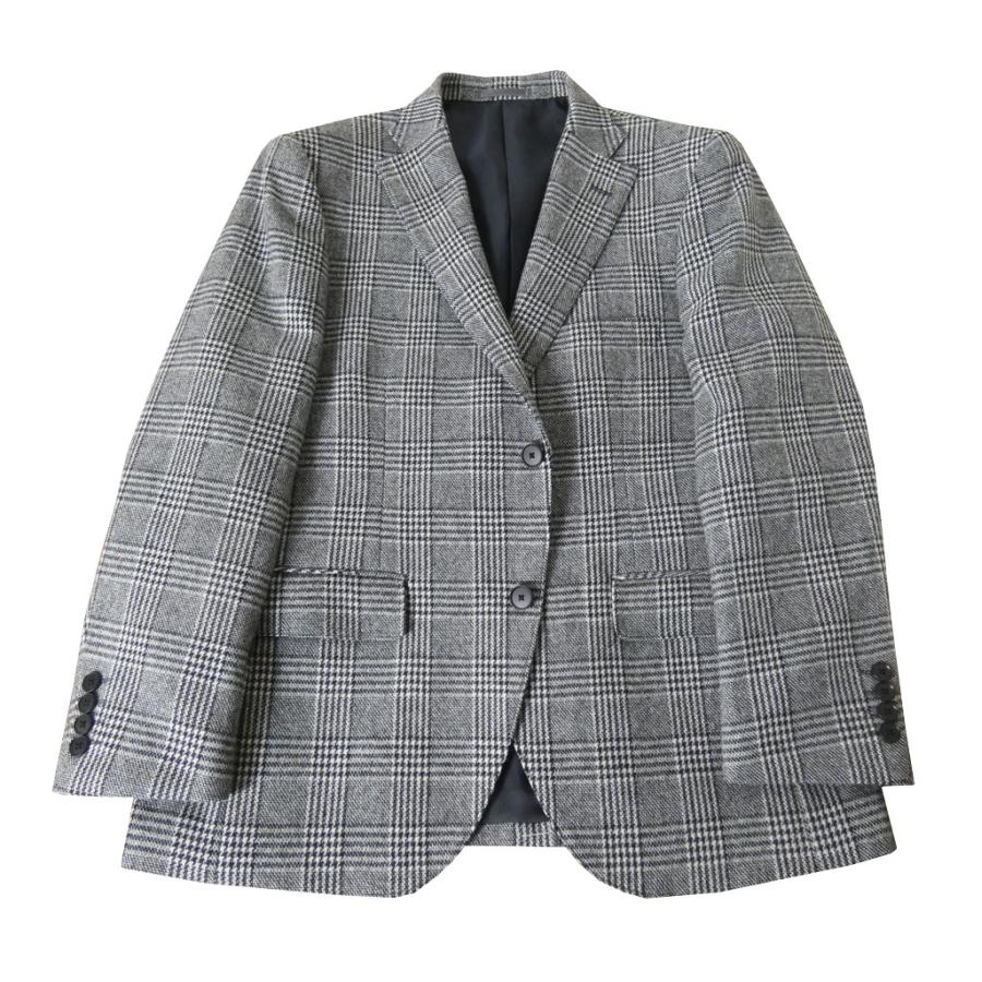 Kiton2ボタンジャケット 白黒チェック48 お取り寄せ商品】 ダディコスタ(Dady Costa) 2つボタン ジャケット