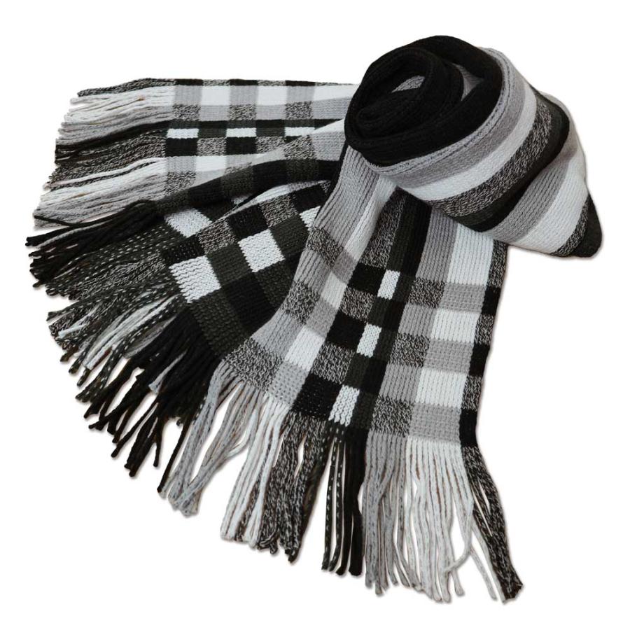 キュービックメジャー(CUBIC MEASURE) ニットマフラー メンズ アクリル