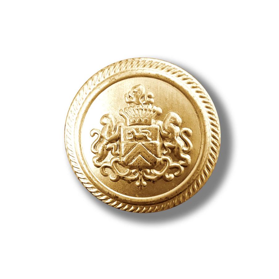 ブレザー・ジャケット用替え金ボタン メンズ 大=直径2cm ×3個セット