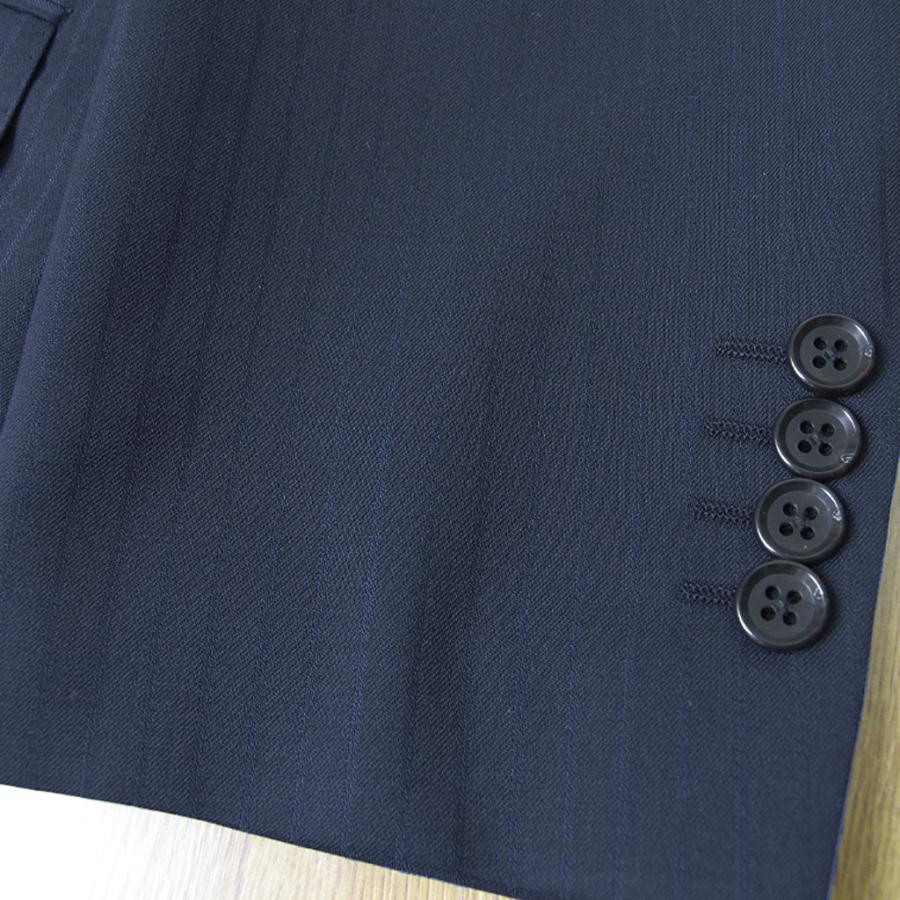 シングルスーツ 2パンツスーツ メンズ A8サイズ 春夏秋 ネイビー