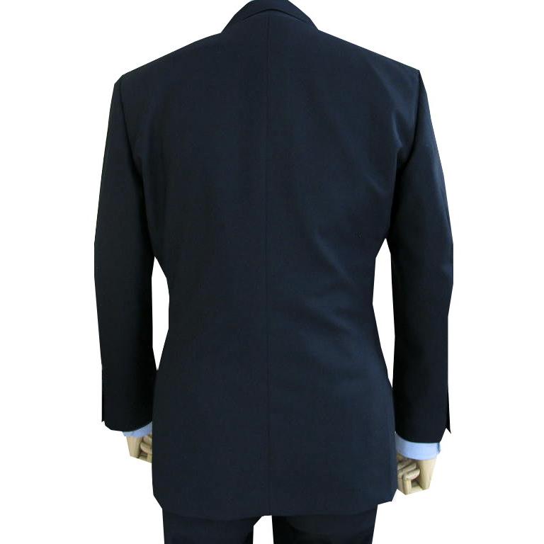 春夏秋 3ピーススーツ ネイビースーツ メンズ 濃紺無地 5488 TheoDore