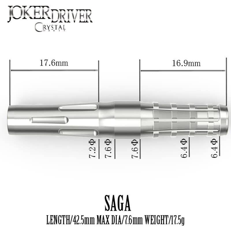 ダーツバレル JOKER DRIVER ジョーカードライバークリスタル サーガ (CRYSTAL SAGA Tungsten95%) | ダ ダーツバレル