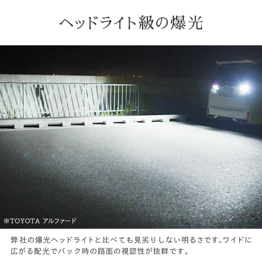 HID屋 T16 LED バックランプ T20 S25 爆光 11080lx 特注の明るいチップ