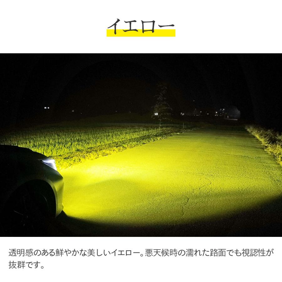 HID屋 L1B LED 純正LED用 フォグランプ 単色 6500k 3000k 4000k バルブ 後付け 12V/24V ホワイト イエロー レモンイエロー ライムイエロー｜tradingtrade｜11