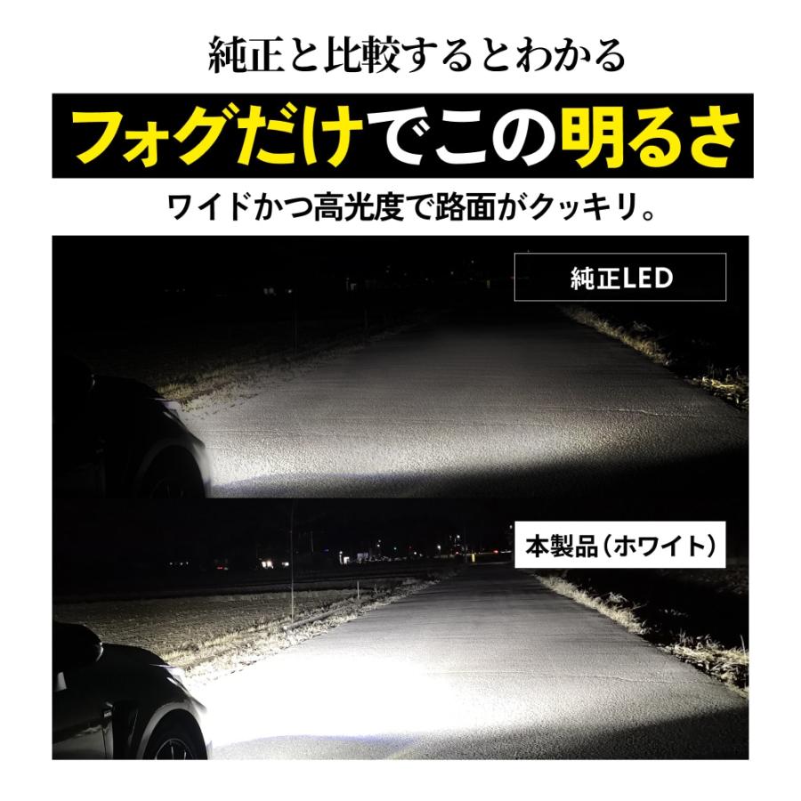 HID屋 L1B フォグランプ LEDフォグランプ 2色切替 ホワイト イエロー RGBデイライト付 調光機能 メモリー機能 コントローラー付属 爆光 高輝度 車検対応_7