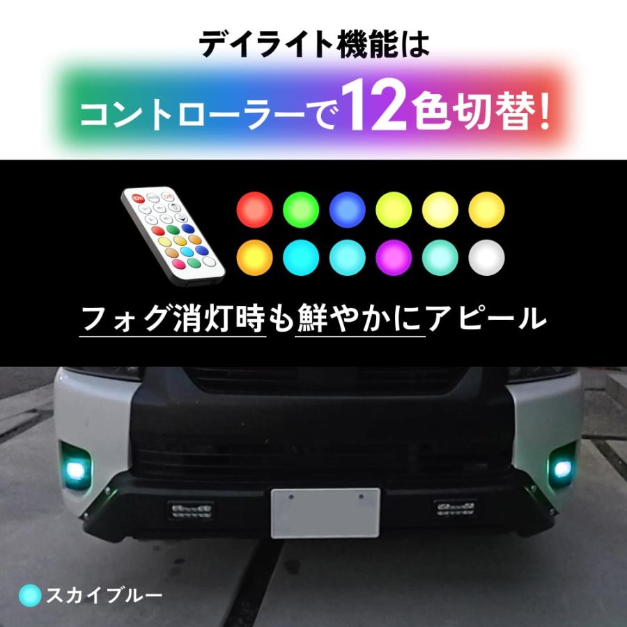 HID屋 L1B フォグランプ LEDフォグランプ 2色切替 ホワイト イエロー