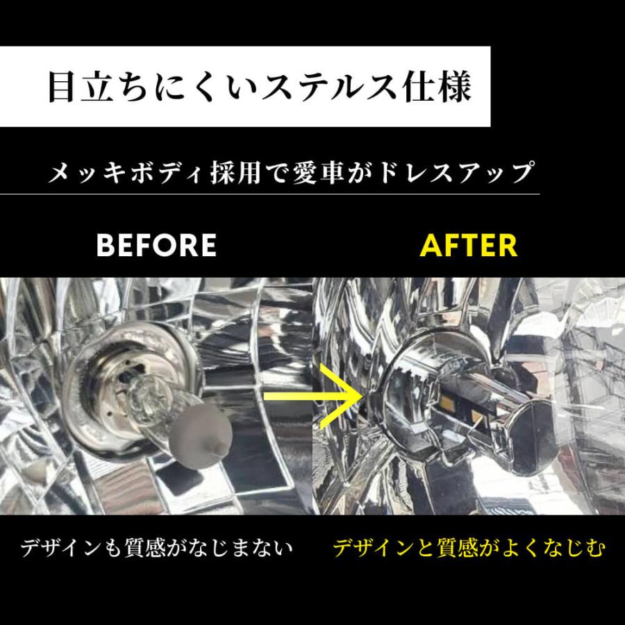 HID屋 H8 H16 H11 HB4 2色切り替え LED フォグランプ イエロー バルブ