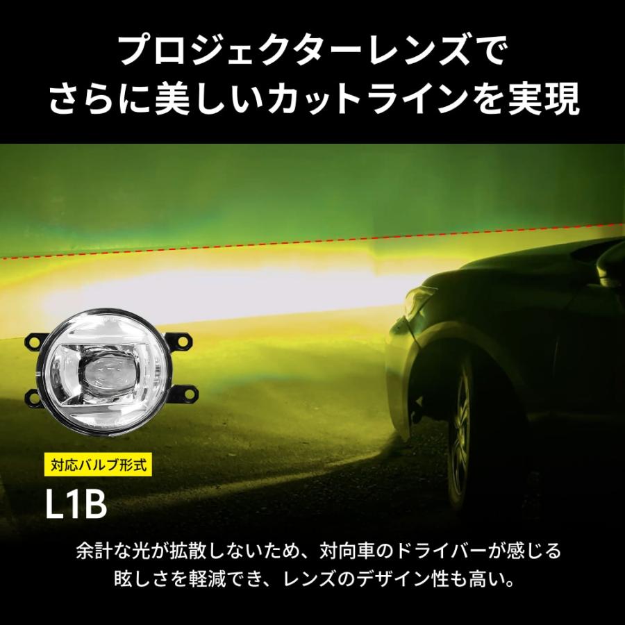 HID屋 トヨタ車用 フォグランプユニット LED H8 H11 H16 L1B 対応 交換