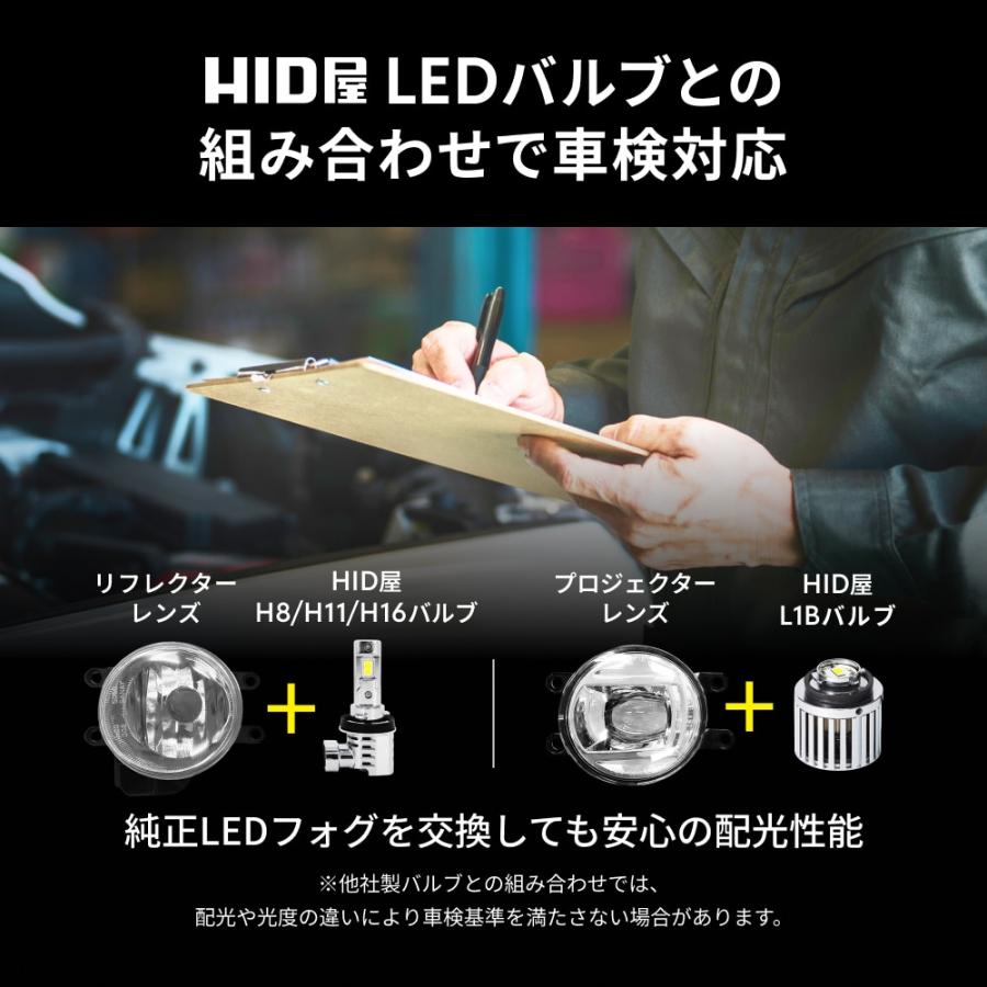 HID屋 トヨタ車用 フォグランプユニット LED H8 H11 H16 L1B 対応 交換