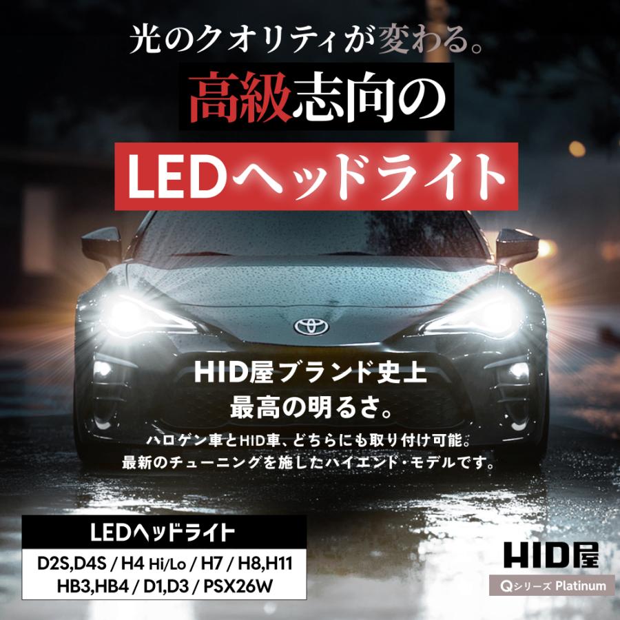 HID屋 H4 LED バルブ D4S H11 ヘッドライト 68400cd (カンデラ HID屋 H4 LED バルブ D4S H11 ヘッドライト 68400cd (カンデラ
