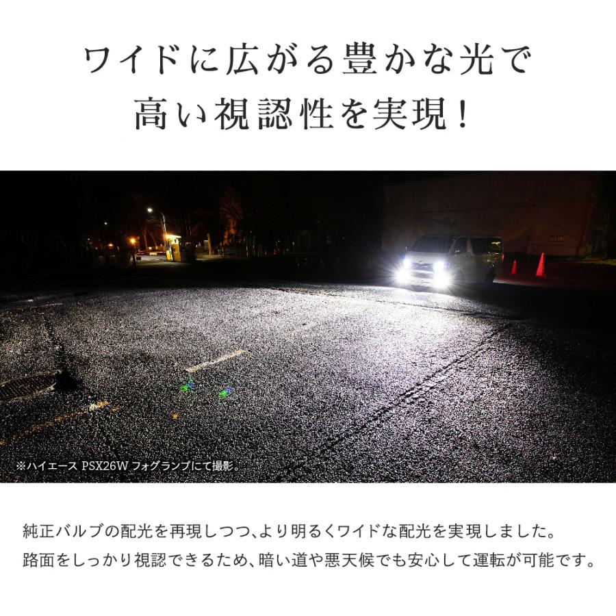 HID屋 D4S H11 LED ヘッドライト バルブ Qシリーズ ホワイト 6500K