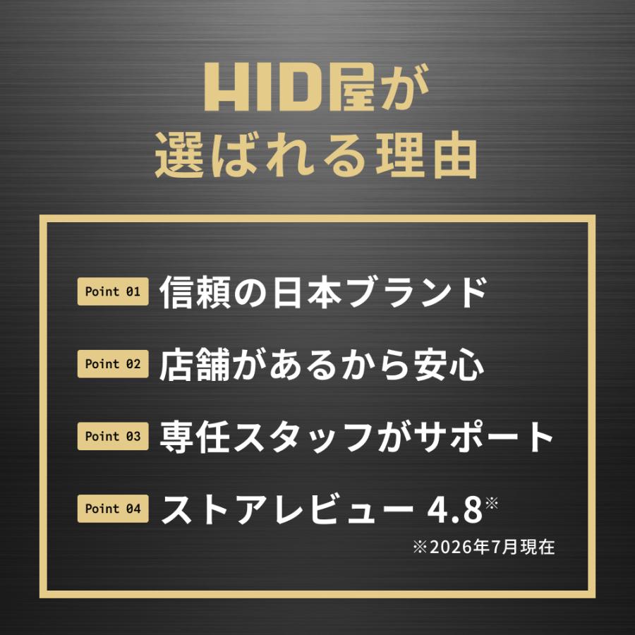 HID屋 D4S Dシリーズ ダストカバーB付 HID屋 LEDヘッドライト D
