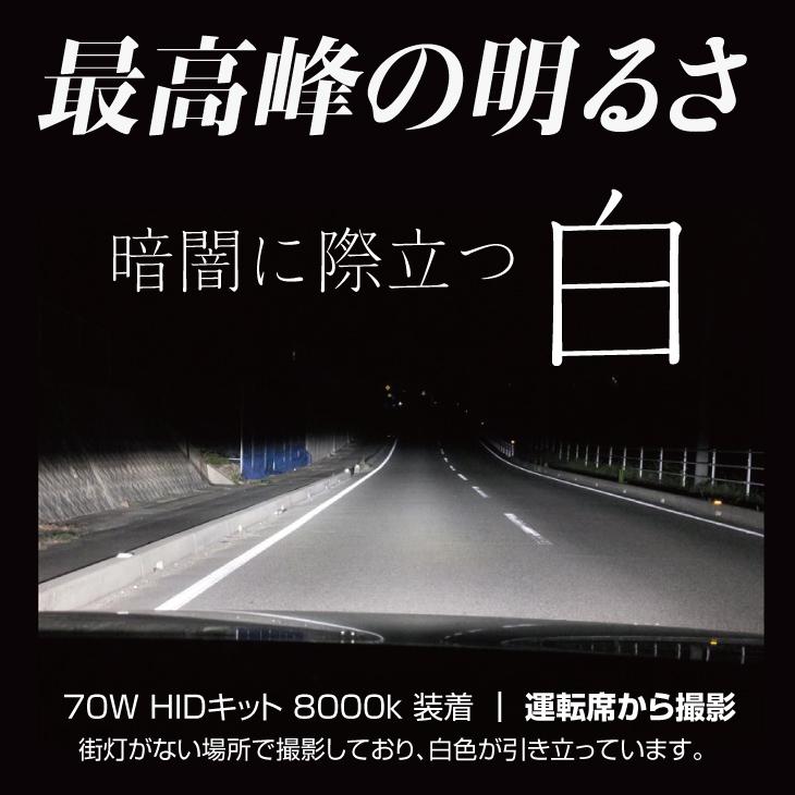 HID屋 70W HIDコンバージョンキット ショートタイプ H4Hi Lo リレー付 HIDバルブ 4300k 6000k 8000k ヘッドライト | HID屋 | 02