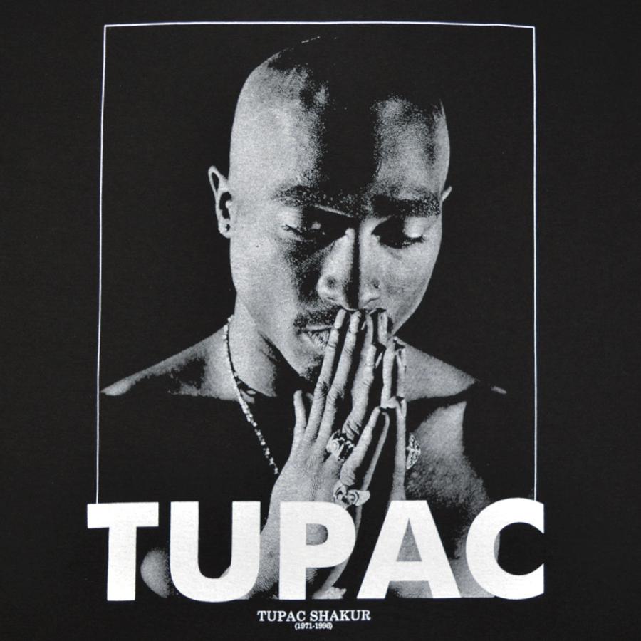 2PAC Tシャツ Tupac Praying トゥーパック オフィシャル BLACK | ROCK OFF | 01