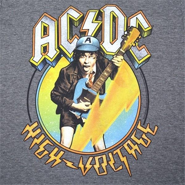 AC/DC Blue Yellow Voltage Tシャツ : GEEKHEAD - 通販 - Yahoo!ショッピング