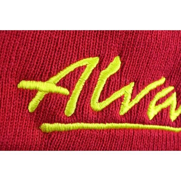 ALVA OG Logo ニット帽 RED｜tradmode｜06