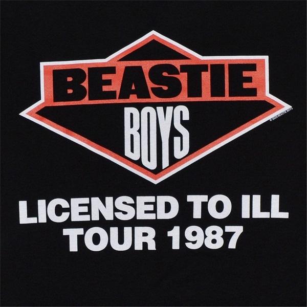 BEASTIE BOYS ビースティボーイズ Licensed To Ill Tour 1987 Tシャツ