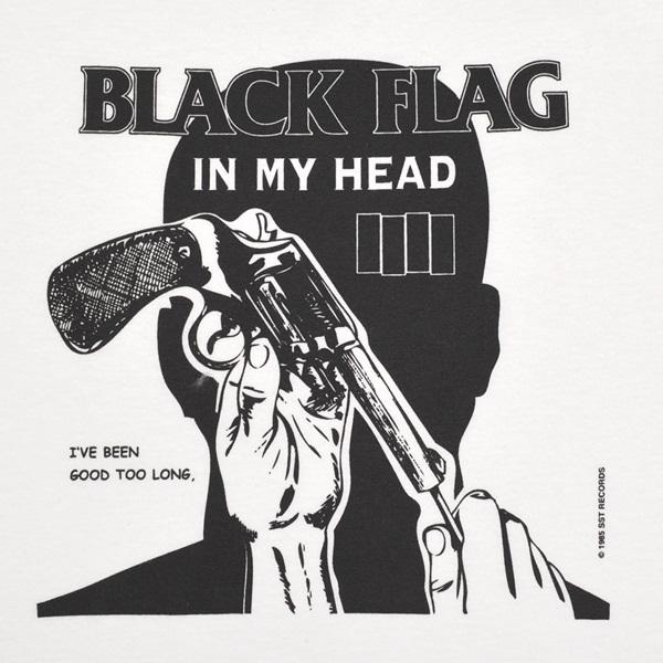 BLACK FLAG ブラックフラッグ In My Head Tシャツ |  | 01