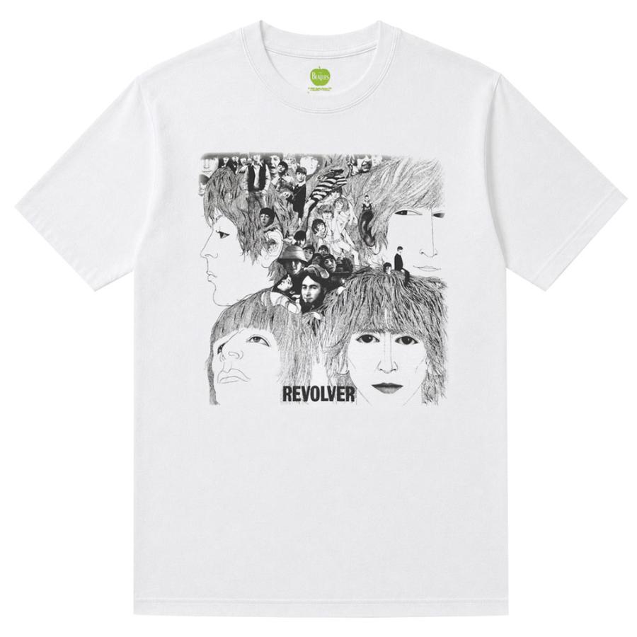 THE BEATLES ビートルズ Revolver Tシャツ WHITE : blt-35 : GEEKHEAD 