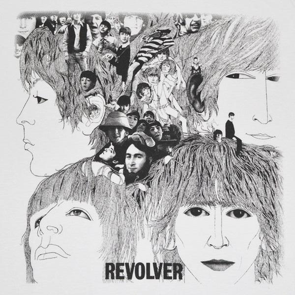 THE BEATLES ビートルズ Revolver Tシャツ WHITE : GEEKHEAD - 通販