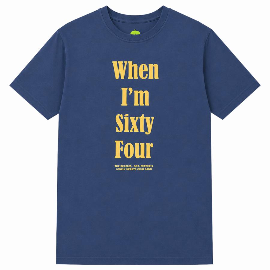 THE BEATLES ビートルズ When I'm Sixty Four Tシャツ : GEEKHEAD
