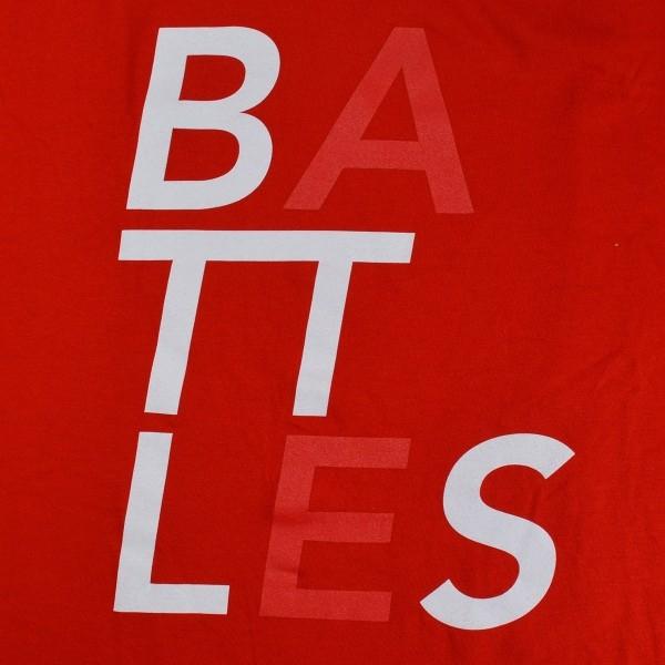 BATTLES Red Logo Tシャツ｜tradmode｜02