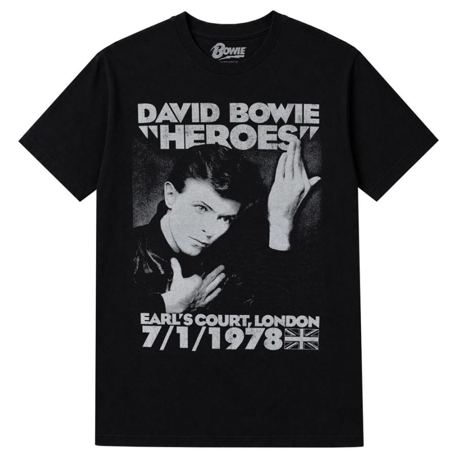 ROCK OFF DAVID BOWIE Tシャツ Heroes Court デヴィッドボウイ