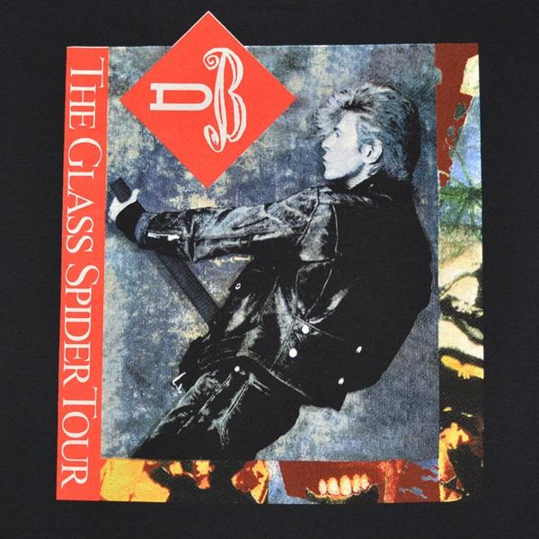 DAVID BOWIE デヴィッドボウイ Glass Spider Tour Tシャツ : GEEKHEAD