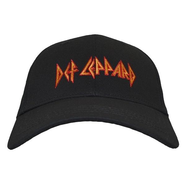 デフレパード def leppard キャップ DEF LEPPARD デフレパード Text Logo スナップバックキャップ