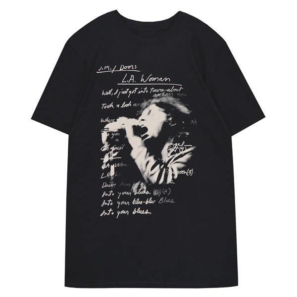 THE DOORS ドアーズ LA Woman Lyrics Tシャツ : GEEKHEAD - 通販