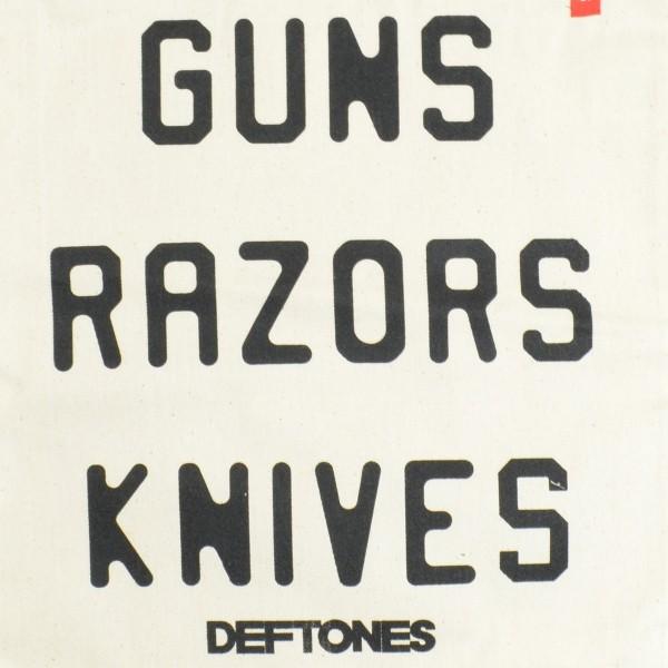 DEFTONES Guns Razors Knives トートバッグ｜tradmode｜04