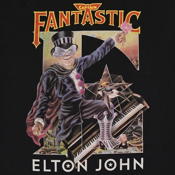ELTON JOHN エルトンジョン Captain Fantastic Tシャツ : GEEKHEAD