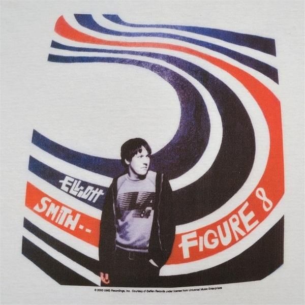 ELLIOTT SMITH エリオットスミス Figure 8 Tシャツ WHITE : GEEKHEAD