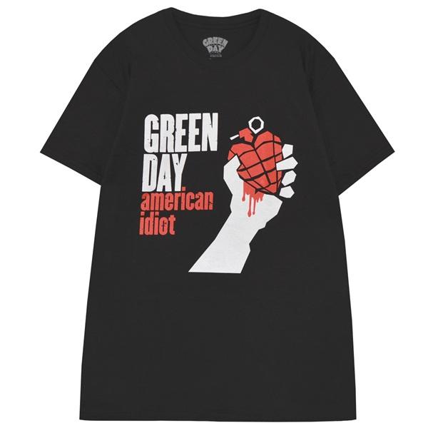 GREEN DAY グリーンデイ American Idiot Tシャツ BLACK : GEEKHEAD