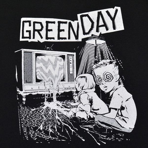 GREEN DAY グリーンデイ TV Wasteland Tシャツ｜tradmode｜02
