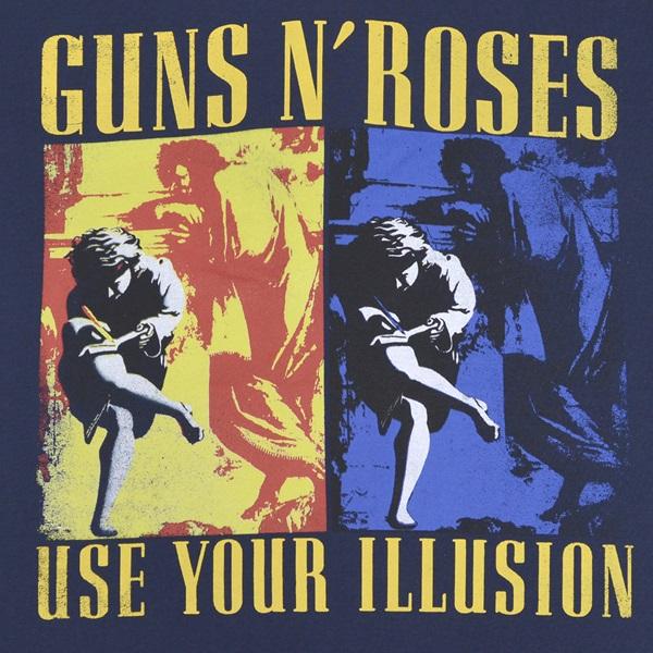 GUNS N' ROSES ガンズアンドローゼズ Use Your Illusion Tシャツ