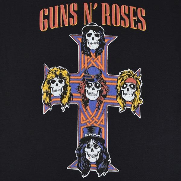 GUNS N' ROSES ガンズアンドローゼズ Vintage Cross Tシャツ GUNS N' ROSES ガンズアンドローゼズ Vintage Cross Tシャツ