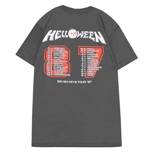 HELLOWEEN Tシャツ ハロウィン ジャーマンメタル 日本公演ツアー HELLOWEEN ハロウィン (2026年 5月 来日 ) - KEEPERS TOUR / バック