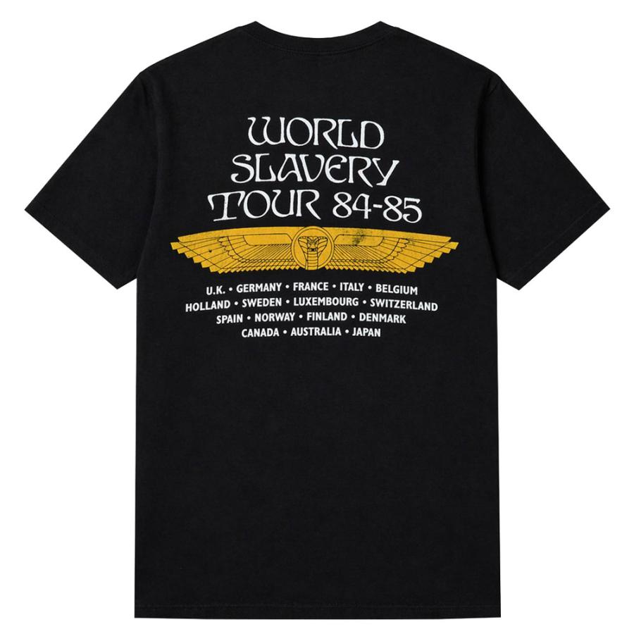 ROCK OFF IRON MAIDEN Tシャツ Powerslave World Slavery Tour