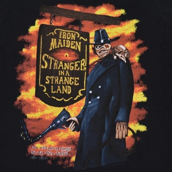 IRON MAIDEN アイアンメイデン Stranger In A Strange Land Tシャツ｜tradmode｜05