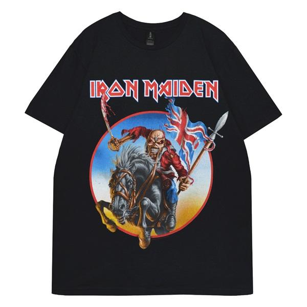 IRON MAIDEN アイアンメイデン Euro Tour Tシャツ : GEEKHEAD - 通販