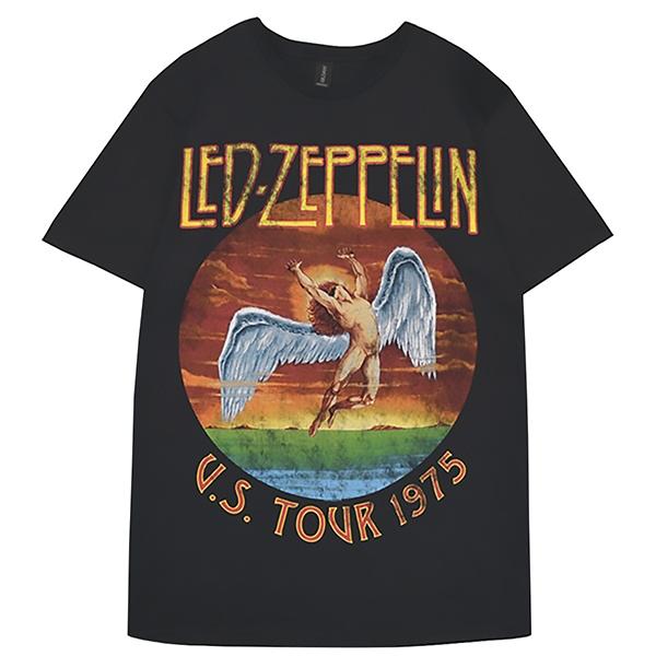 LED ZEPPELIN レッドツェッペリン USA Tour '75 Tシャツ : GEEKHEAD