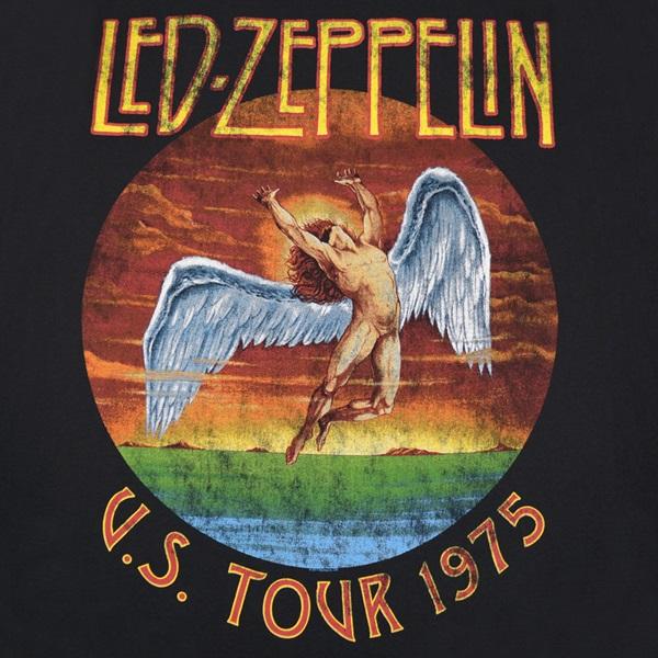 LED ZEPPELIN レッドツェッペリン USA Tour '75 Tシャツ : GEEKHEAD