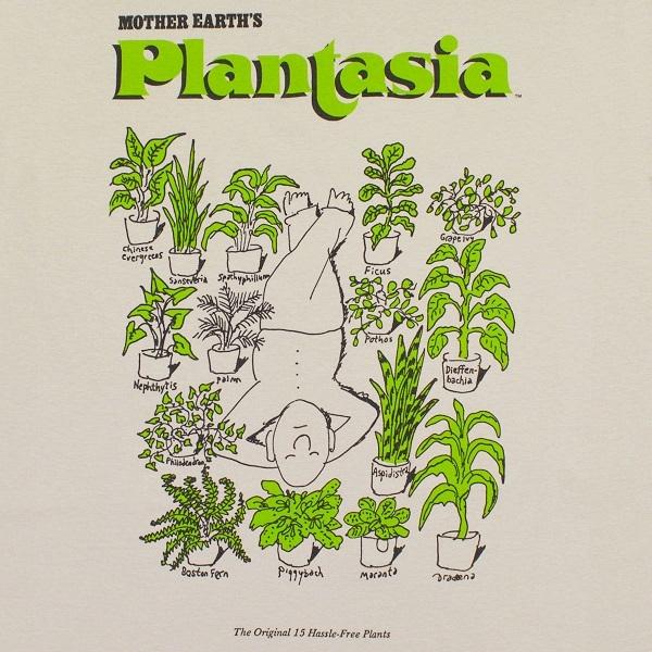 MORT GARSON モートガーソン Plantasia Man With His Plants Tシャツ