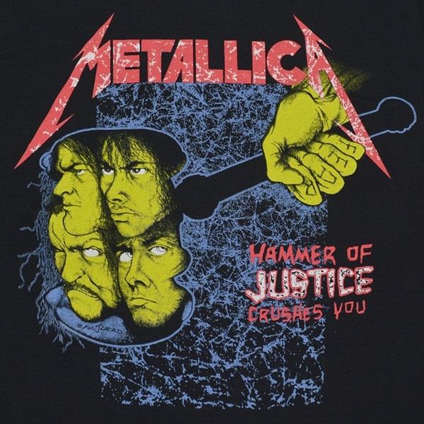 METALLICA メタリカ Harvester Damaged Justice Tシャツ : GEEKHEAD